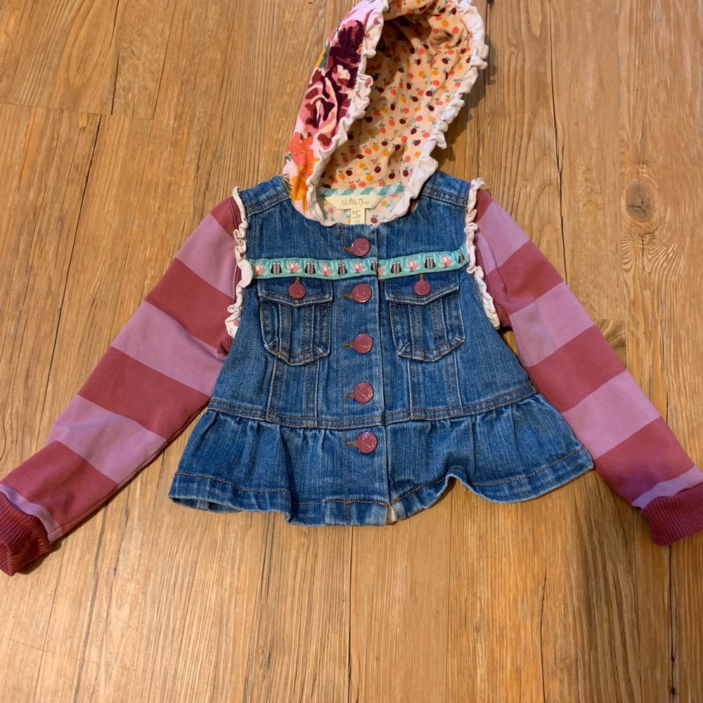 2T Matilda Jane Jean jacket.
